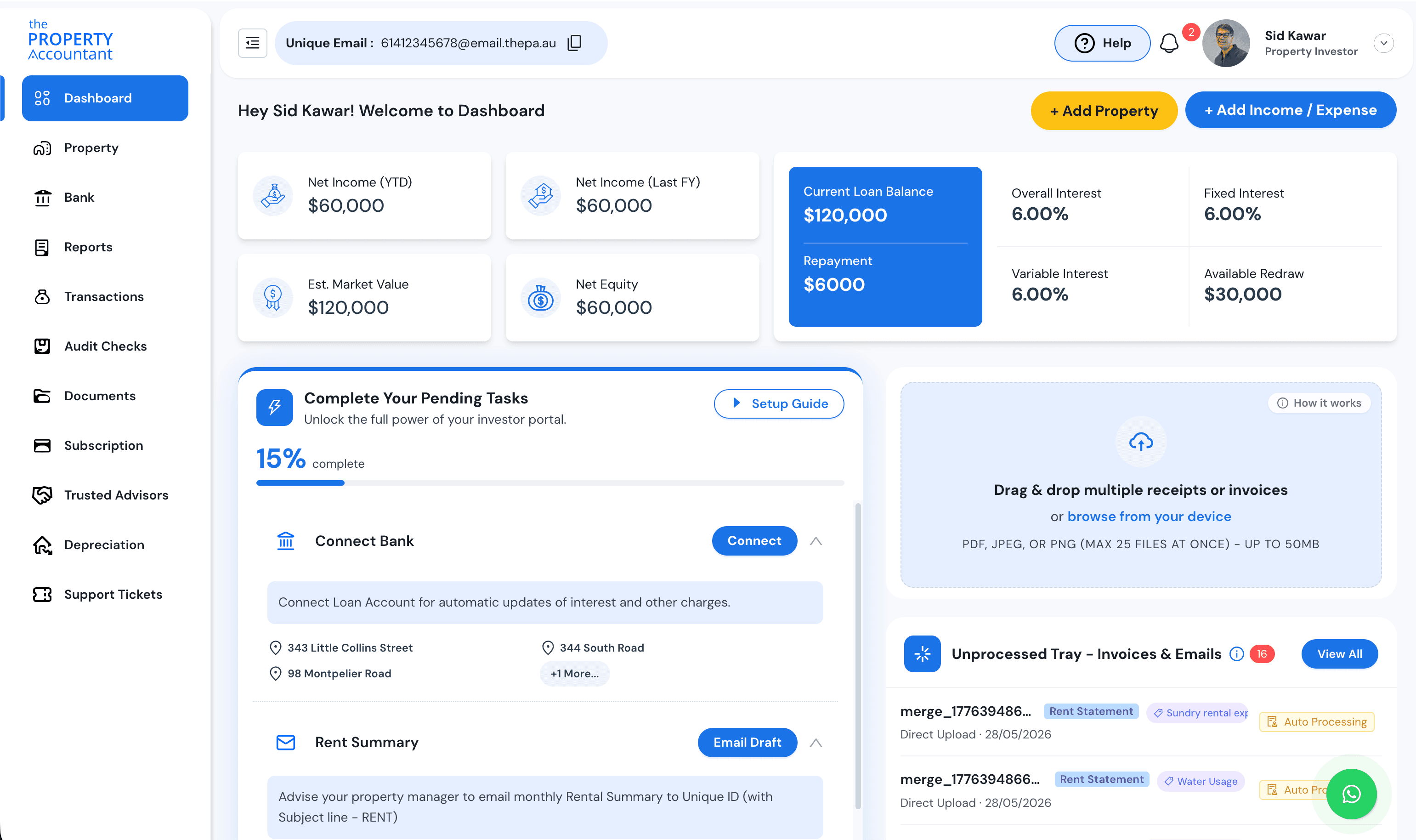 TPA Dashboard