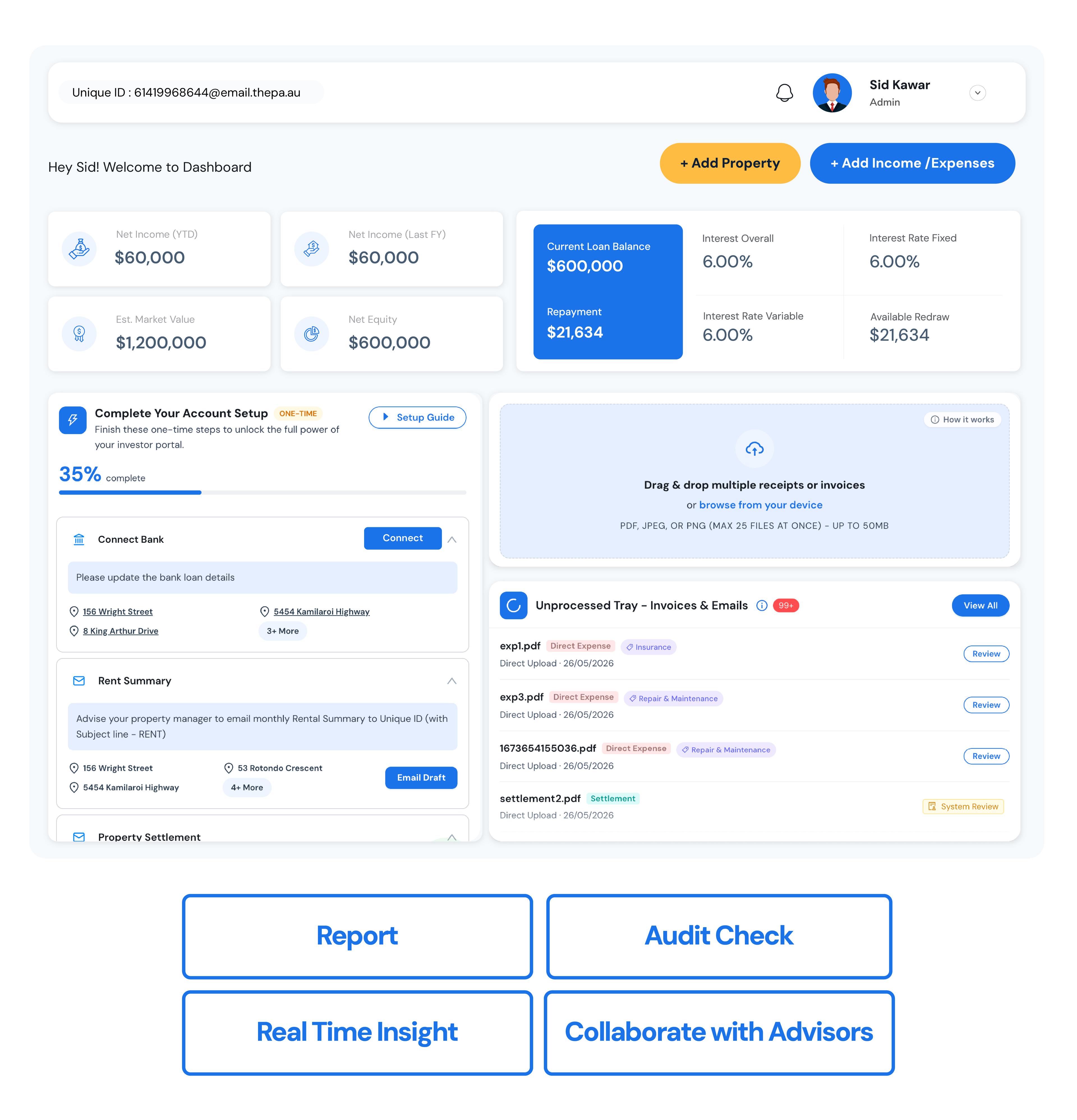 TPA Dashboard
