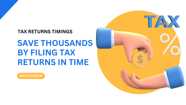 Tax Returns Timings thumbnail