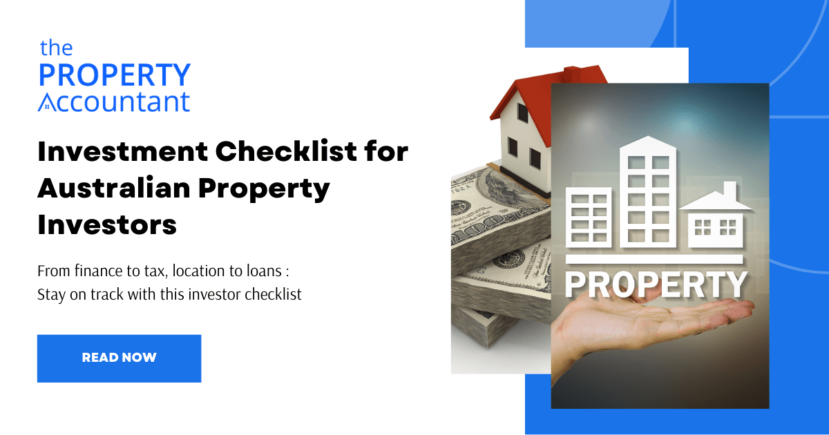 Property Investment Checklist for Australian Investors