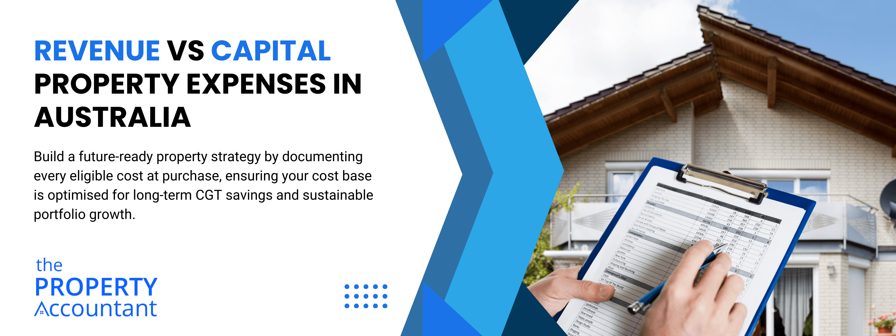 Revenue vs Capital Property Expenses